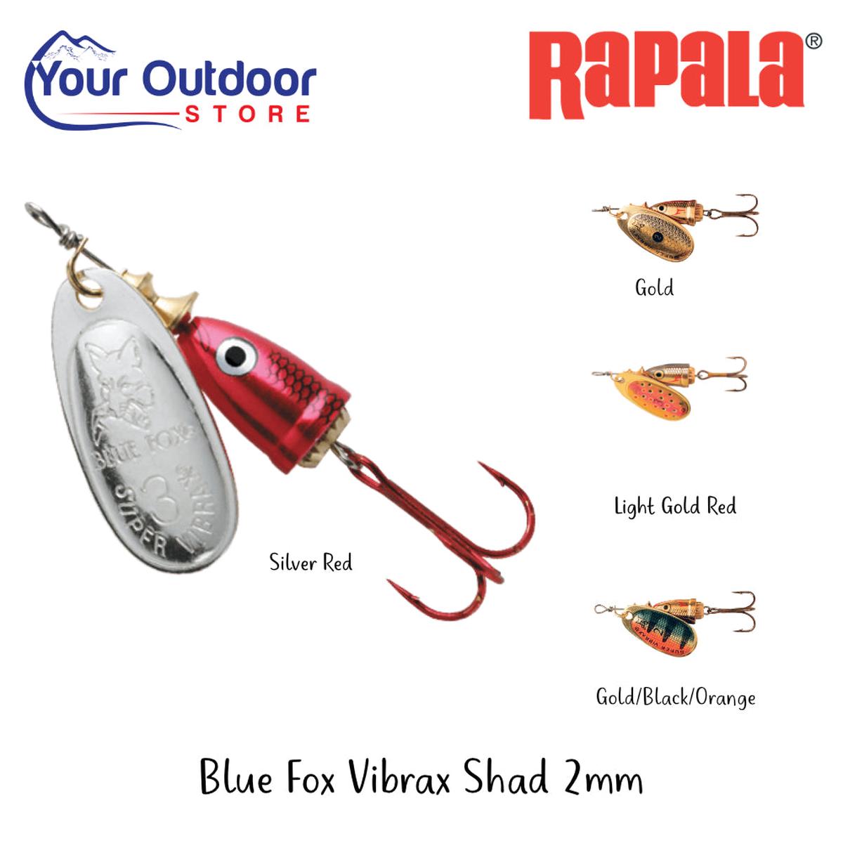 Blue Fox Vibrax Shad 2mm