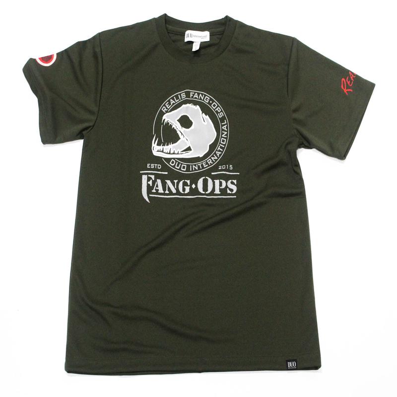 Duo T Shirt Fang Ops Beast 25 Short Sleeve Dry Fit Green Size M (8560)