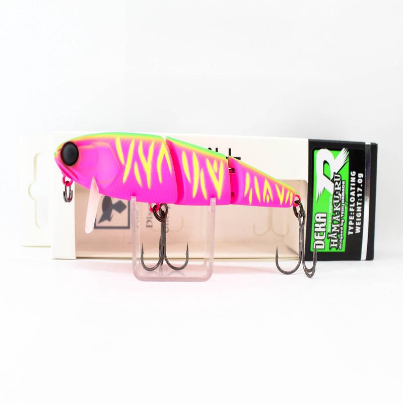 Jackall Deka Hamakuru R 100mm Floating Lure Dragon Fruit Mat Tiger (5912)