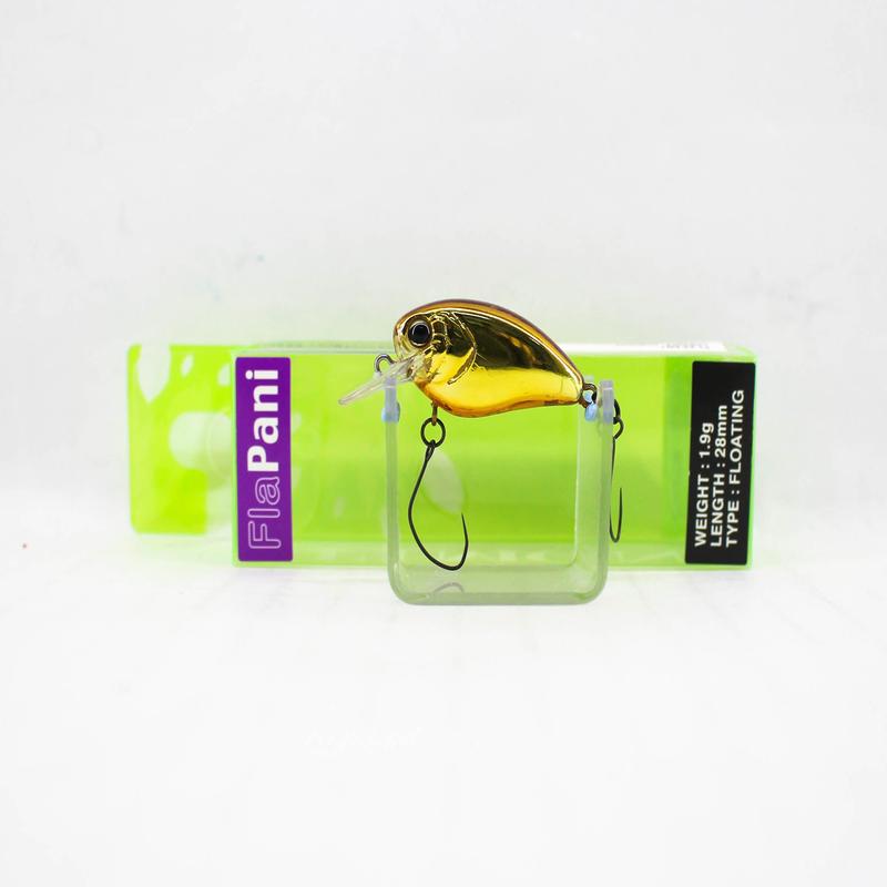Jackall Timon Flapani 28 mm Floating Lure Golden (5112)