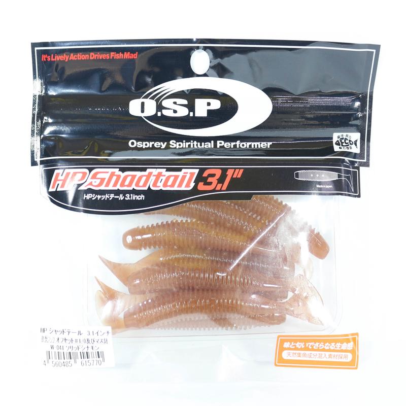 OSP Soft Lure HP Shad Tail 3.1 Inches W-041 (5770)
