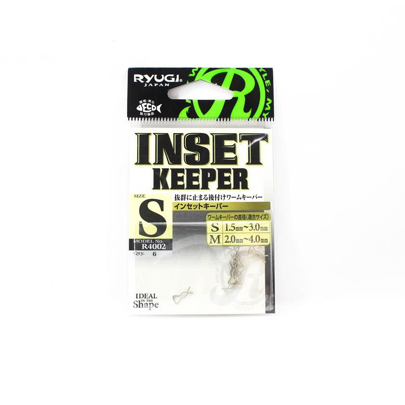 Ryugi Insert Keeper for Jighead Soft Lures Size S (9969)