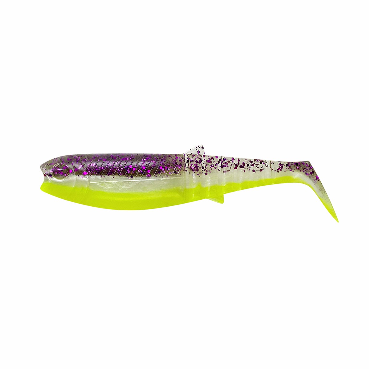 Savage Gear Cannibal Shad 10cm 9g Purple Glitter Bomb