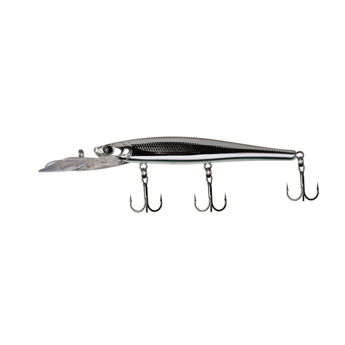 WalleyeX Brawler #12 Crankbait - Chrome