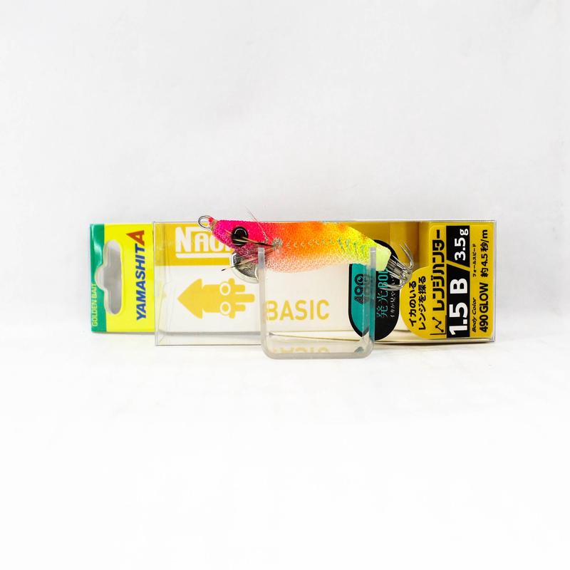 Yamashita Naory RH Squid Jig 1.5B-3.5 grams-4.5 sec per m Z016 (3245)