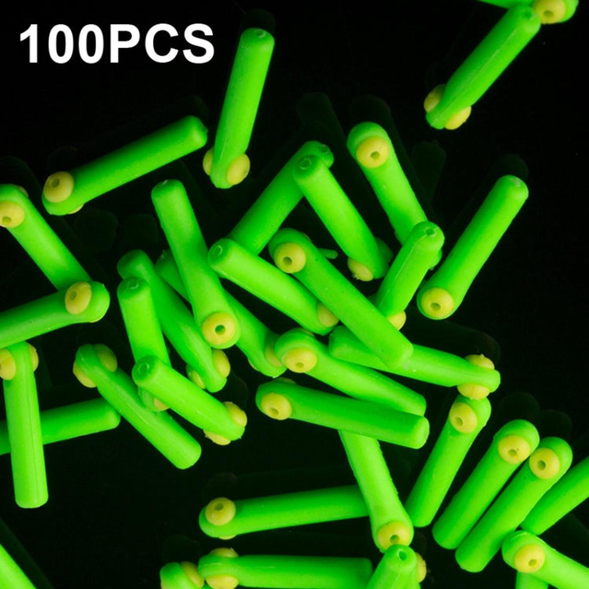 100 PCS SXP01 Dual CoreSilicone Floating Seat Fishing Accessories, Size: Small