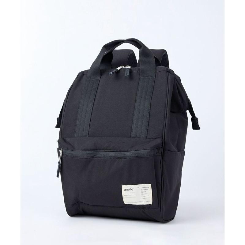 Anello Departure Kuchigane Backpack R (Black)