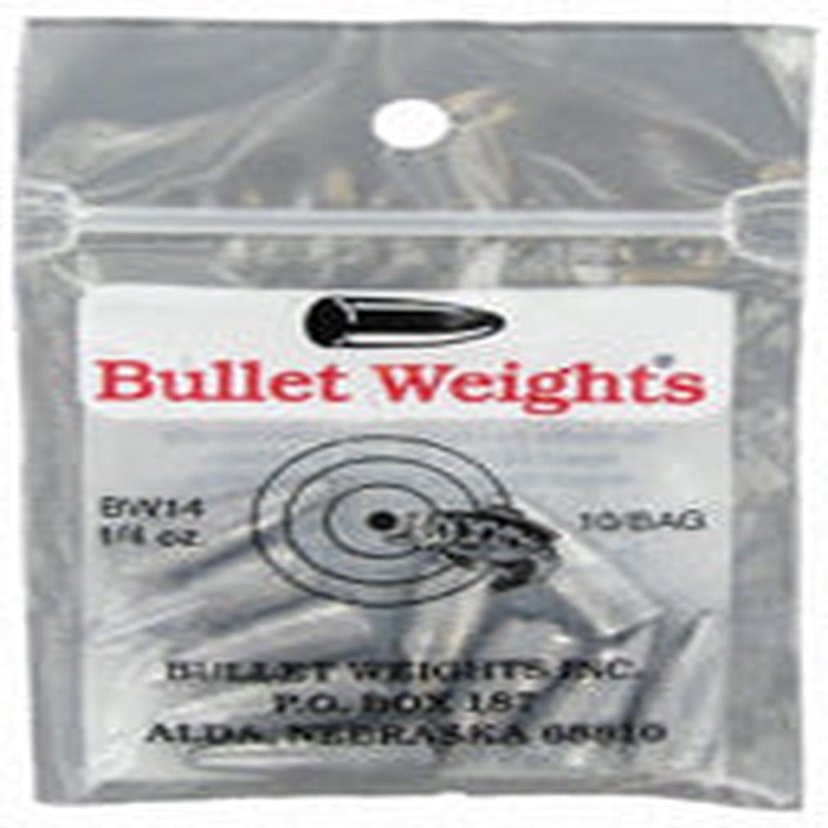 Bullet Weights BW14-24 Lead Bullet Weight Size 1/4 Oz Fishing Weights