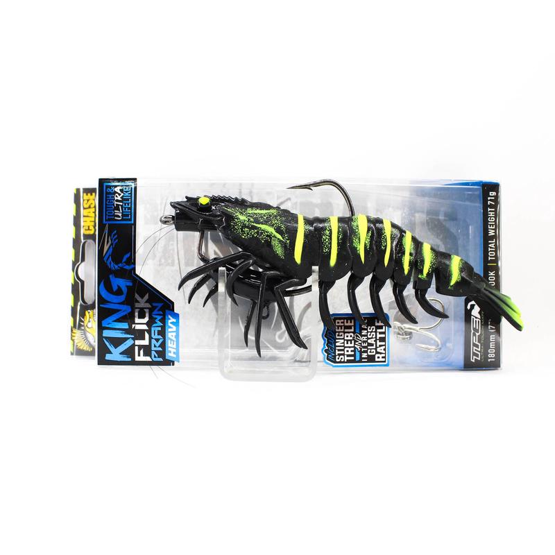 Chasebaits Flick Prawn King Heavy 180 mm 71 grams Sinking Lure 11 (6260)
