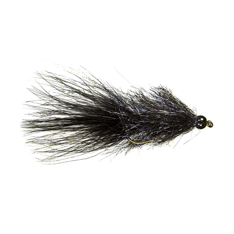 Coffey's Sparkle Minnow Bead Head - Black Light
