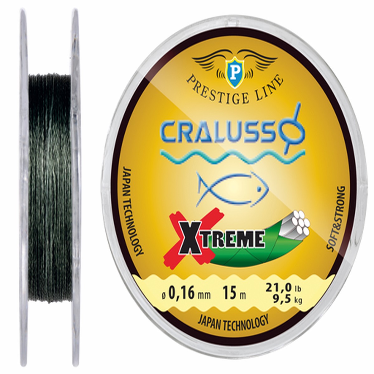 CRALUSSO Xtreme Braid Hooklenght Line 15m