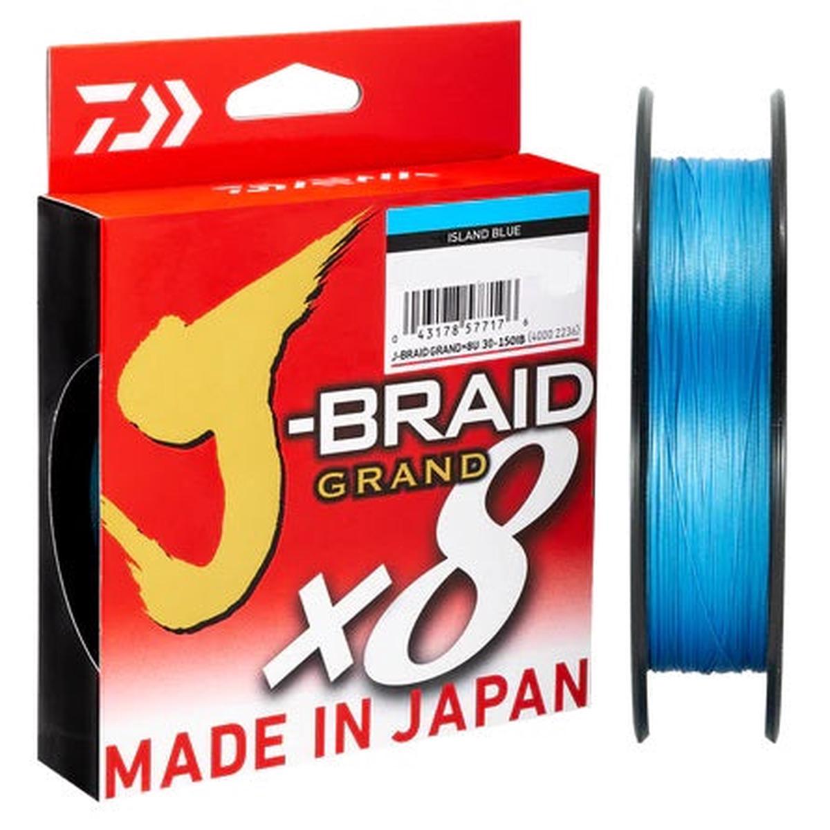 Daiwa J Braid Grand Braided Fishing Line Blue 150yds