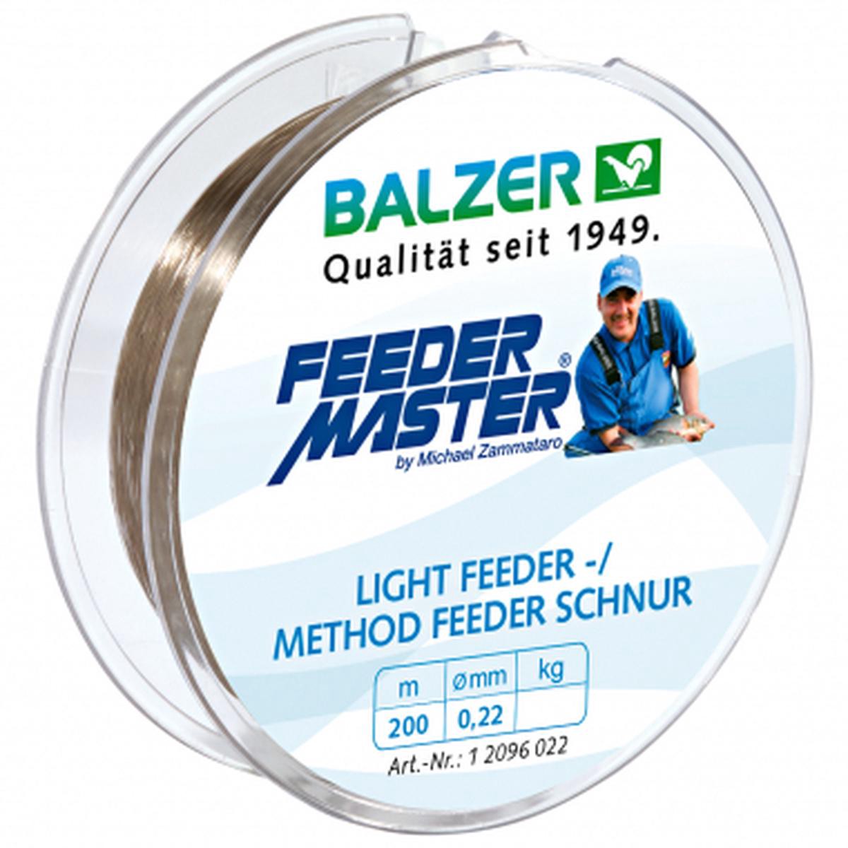 Fishing Line Lightfeeder- Method Feeder (brown 200 m)