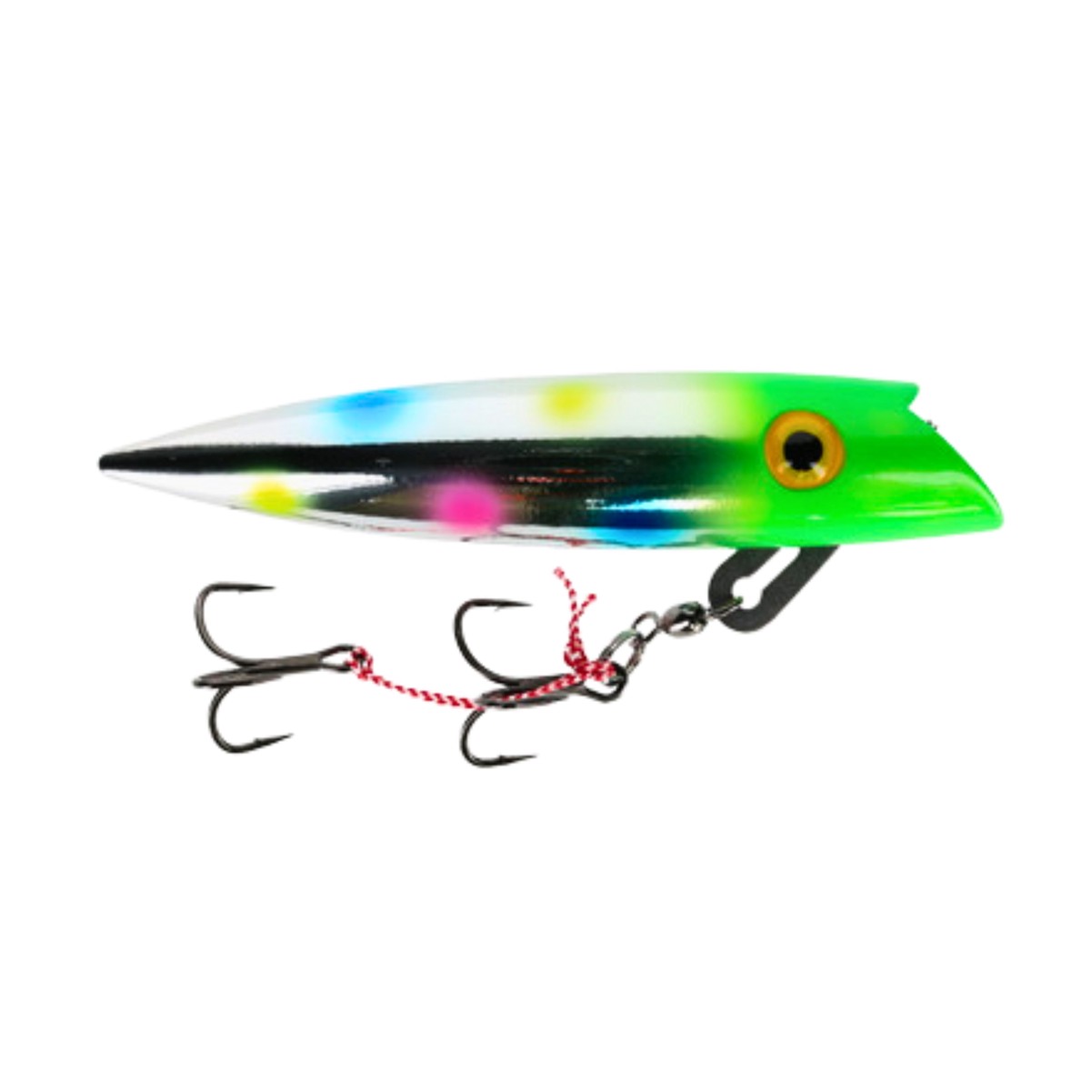 Ice Strong Trolling Plug - Chrome Wonderbread UV