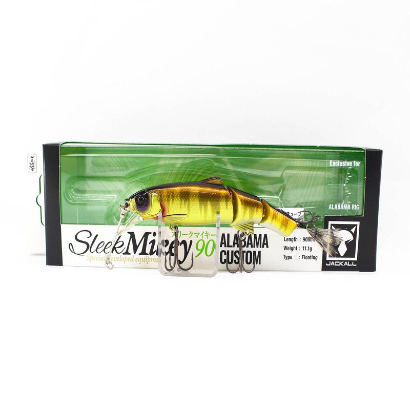 Jackall Mikey Sleek 90 Alabama Floating Lure Gold Flashing Oikawa (1785)