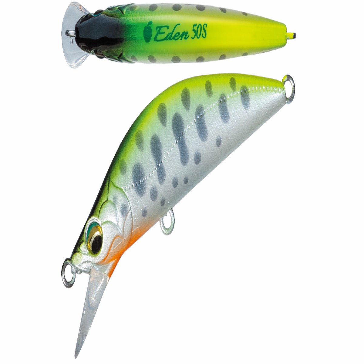Major Craft Finetail Eden 50S #014 Pearl Chart Yamame
