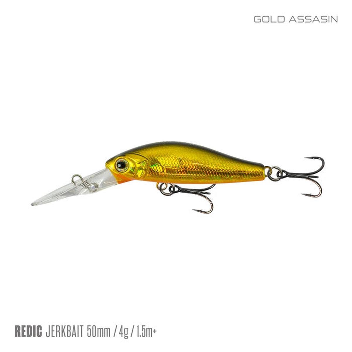 SAMAKI REDIC JERKBAIT MF50 HARDBODY