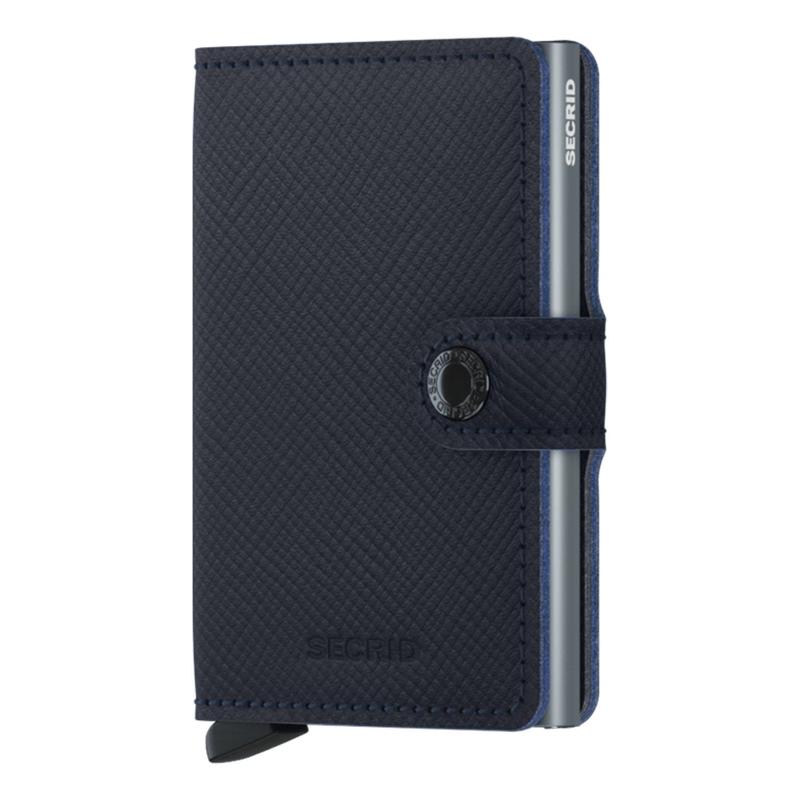 Secrid Miniwallet Saffiano - Navy
