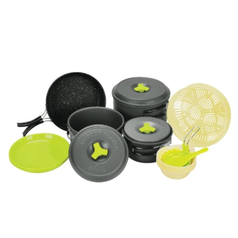Snowline Outdoor Hard Andoizing Cookset 5-6 Assort  SN75UKO002