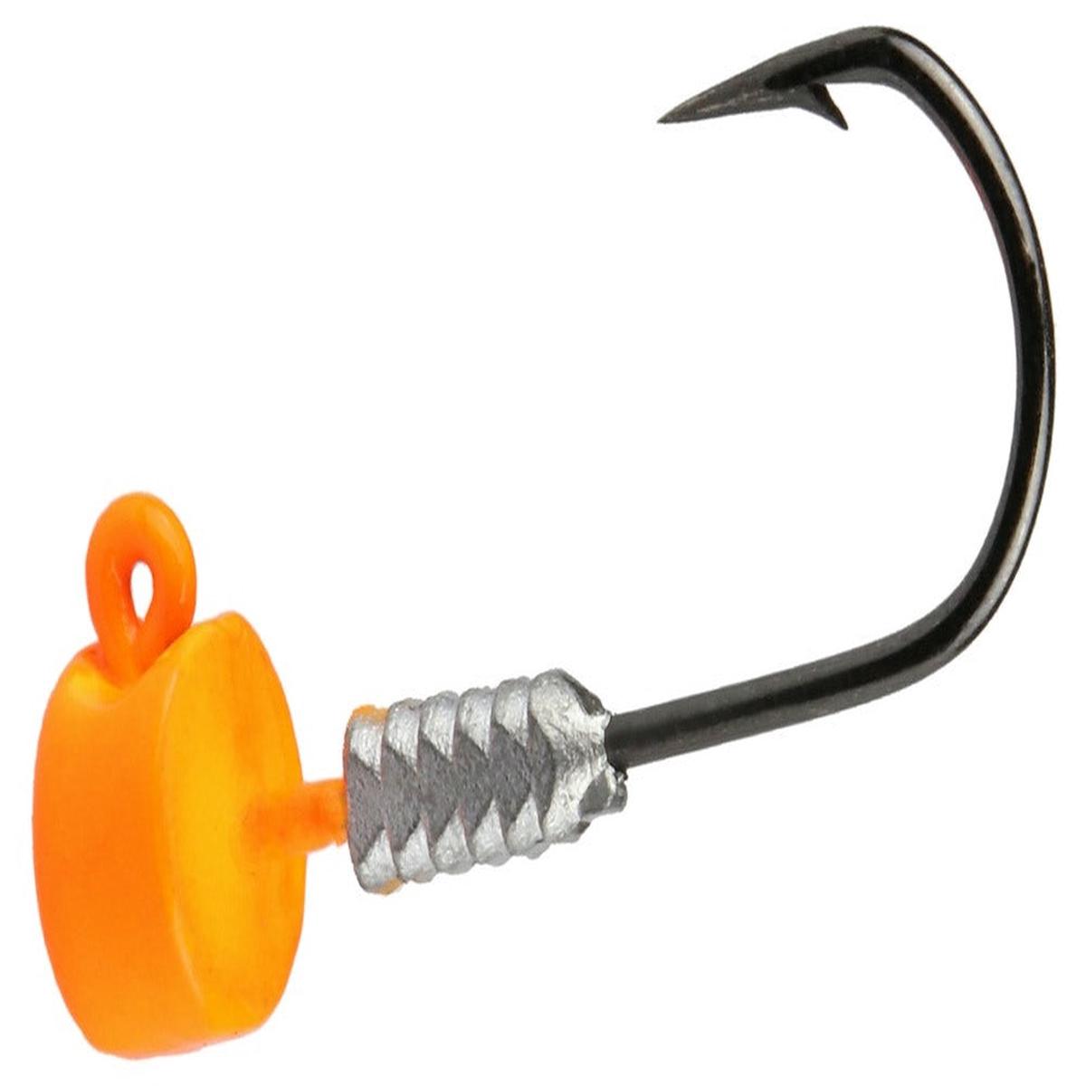 TT LURES NEDLOCKZ JIGHEADS ORANGE