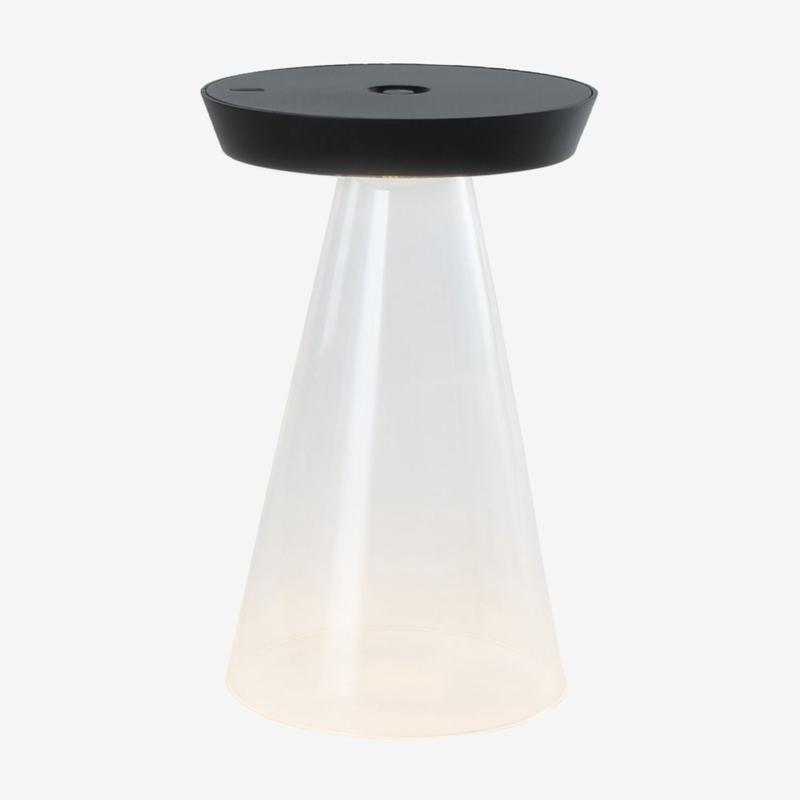 Ubiqua Torus Glass With 190/200 Lumens - 2.2W 5V Power (Black)