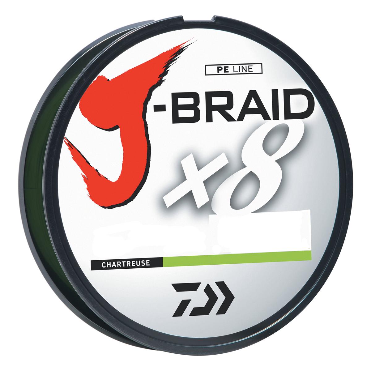 J-braid 40lb Chartreuse 150m