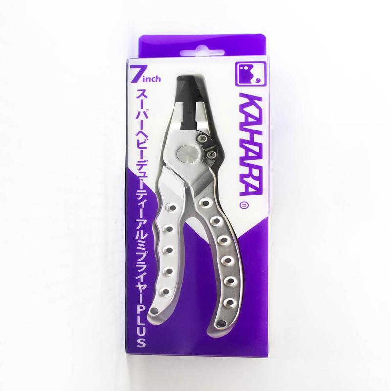 Kahara Split Ring Aluminium Pliers Plus Heavy Duty 205g 7 Inch Sil (7552)