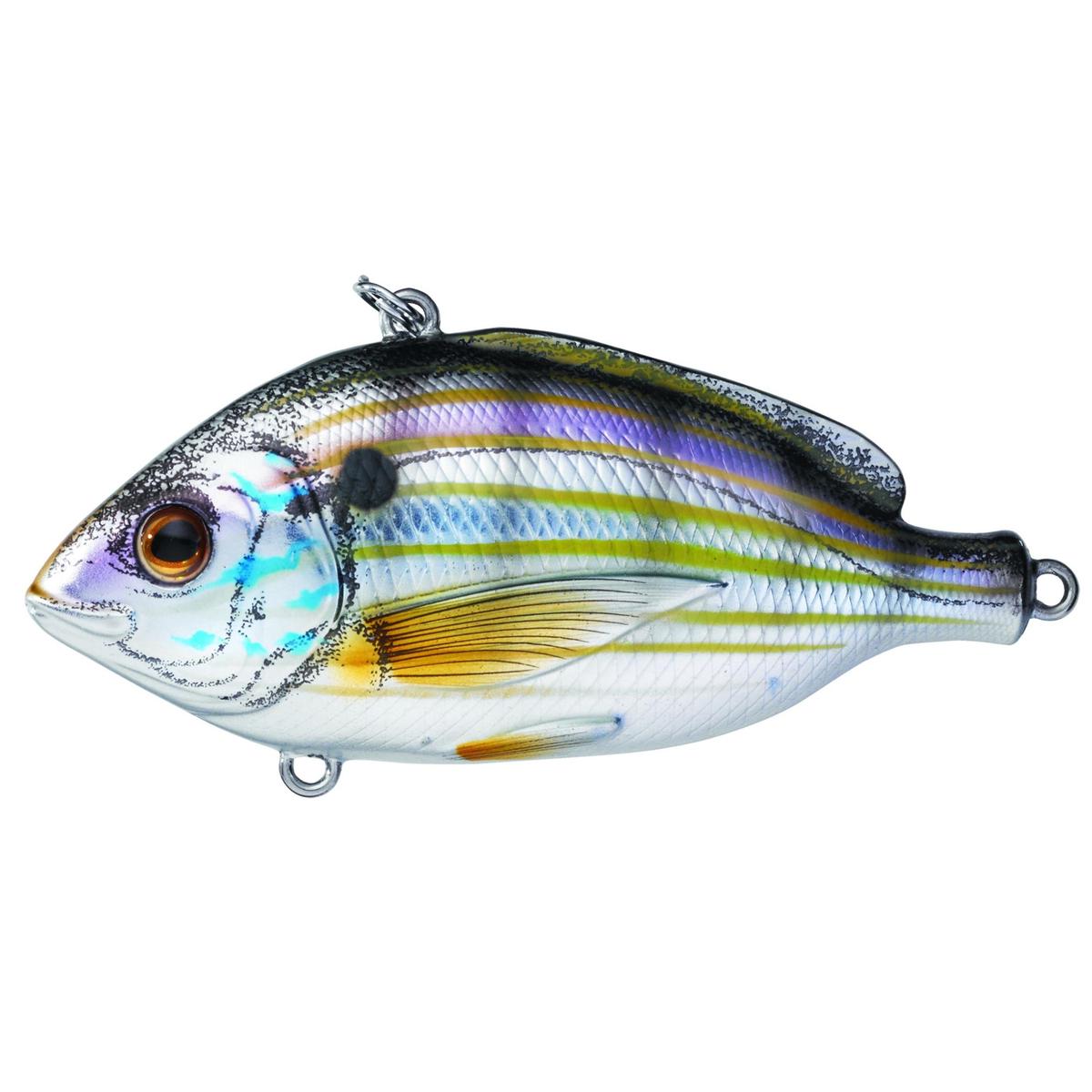 Pinfish Rattlebait,natural-metallic,#4