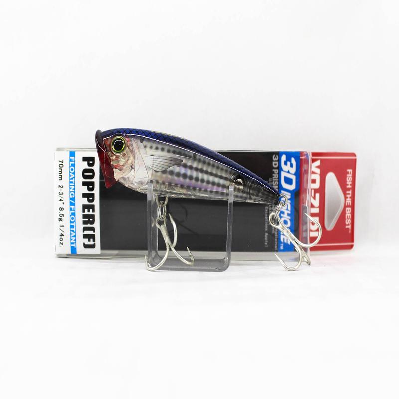 Yo Zuri Duel 3D Inshore Popper 70 Floating Lure R1210-HMT (7258)