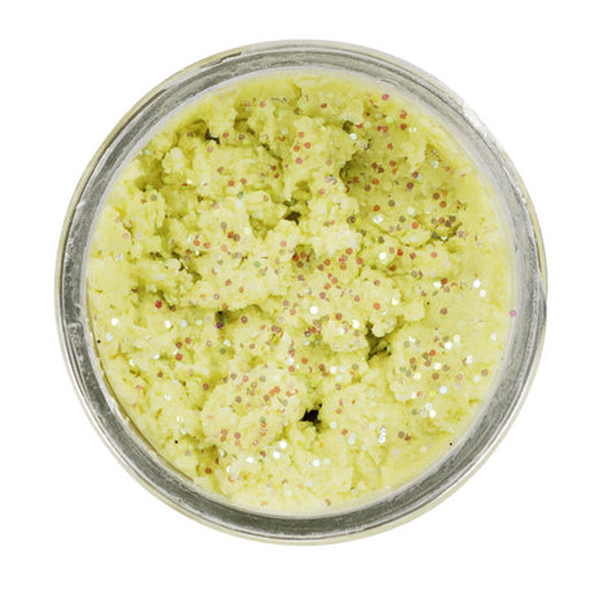 Berkley PowerBait Extra Scent Glitter Trout Bait Light Green Glitter Cheese