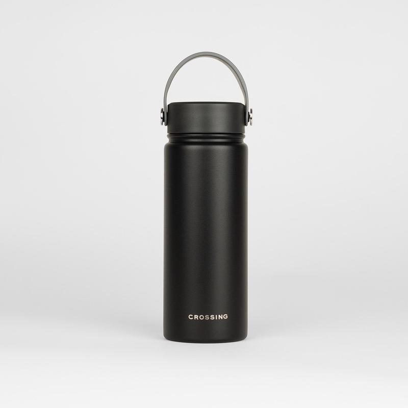 Crossing Urban Insulated S/S Bottle W Handle 540ml - Ebony