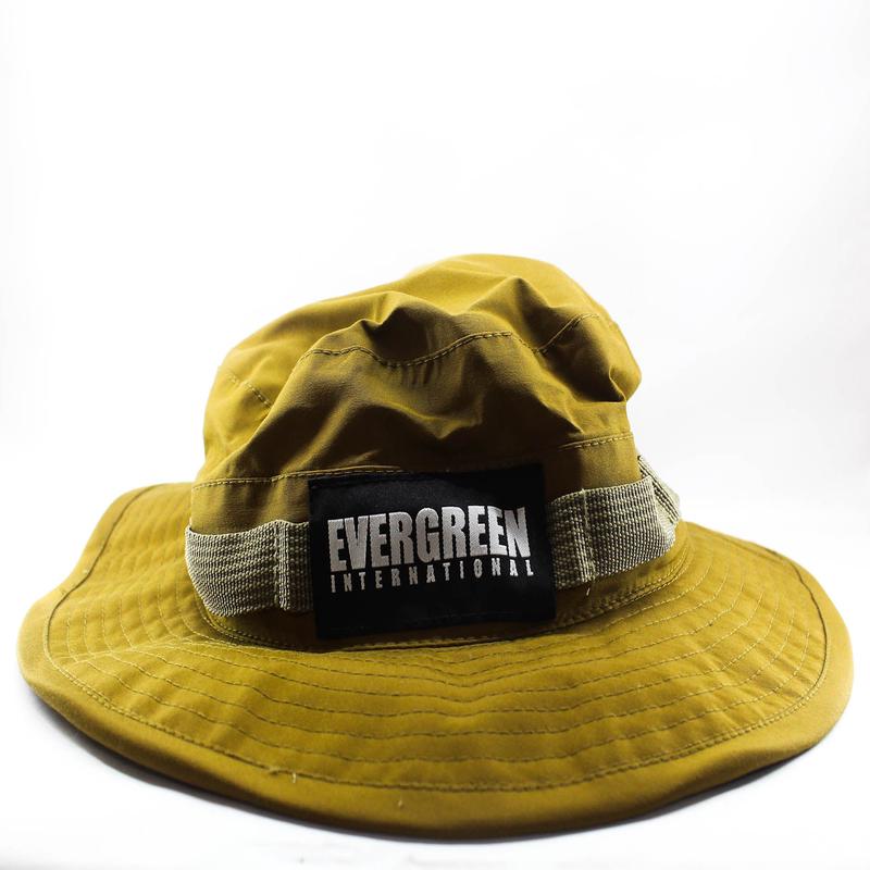 Evergreen Hat Rain Boonie Japan Free Size Brown (0760)