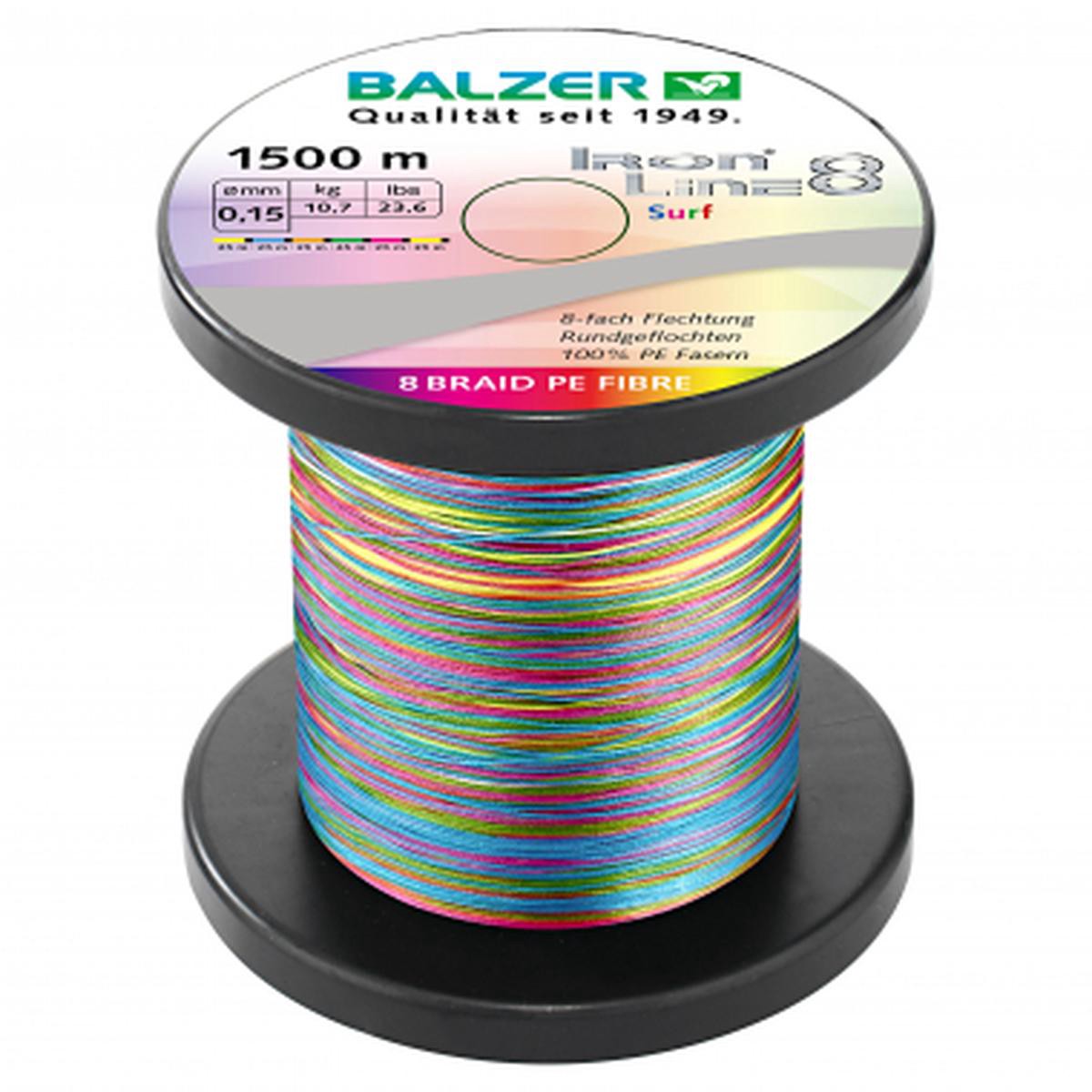 Fishing Line Iron Line Surf (multicolor 1500 m)