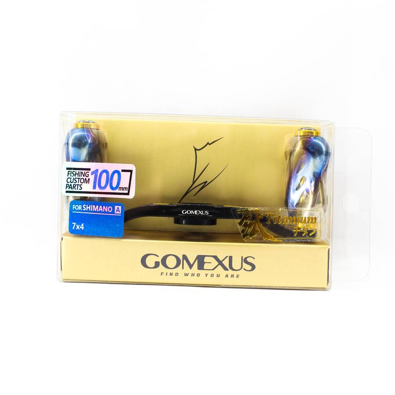 Gomexus BS100T22GDXB2 Handle Titanium Black Gold 100mm 7x4mm Shimano (3544)