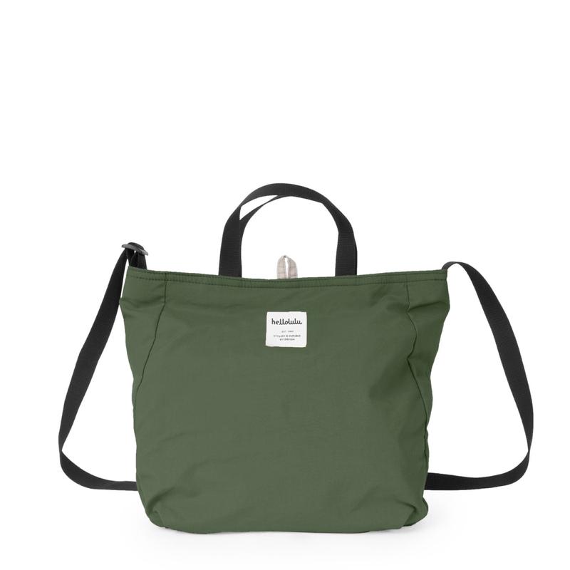 Hellolulu Jolie Double Sided 2 Way Shoulder Bag (Misty Mint-Ash Gray)