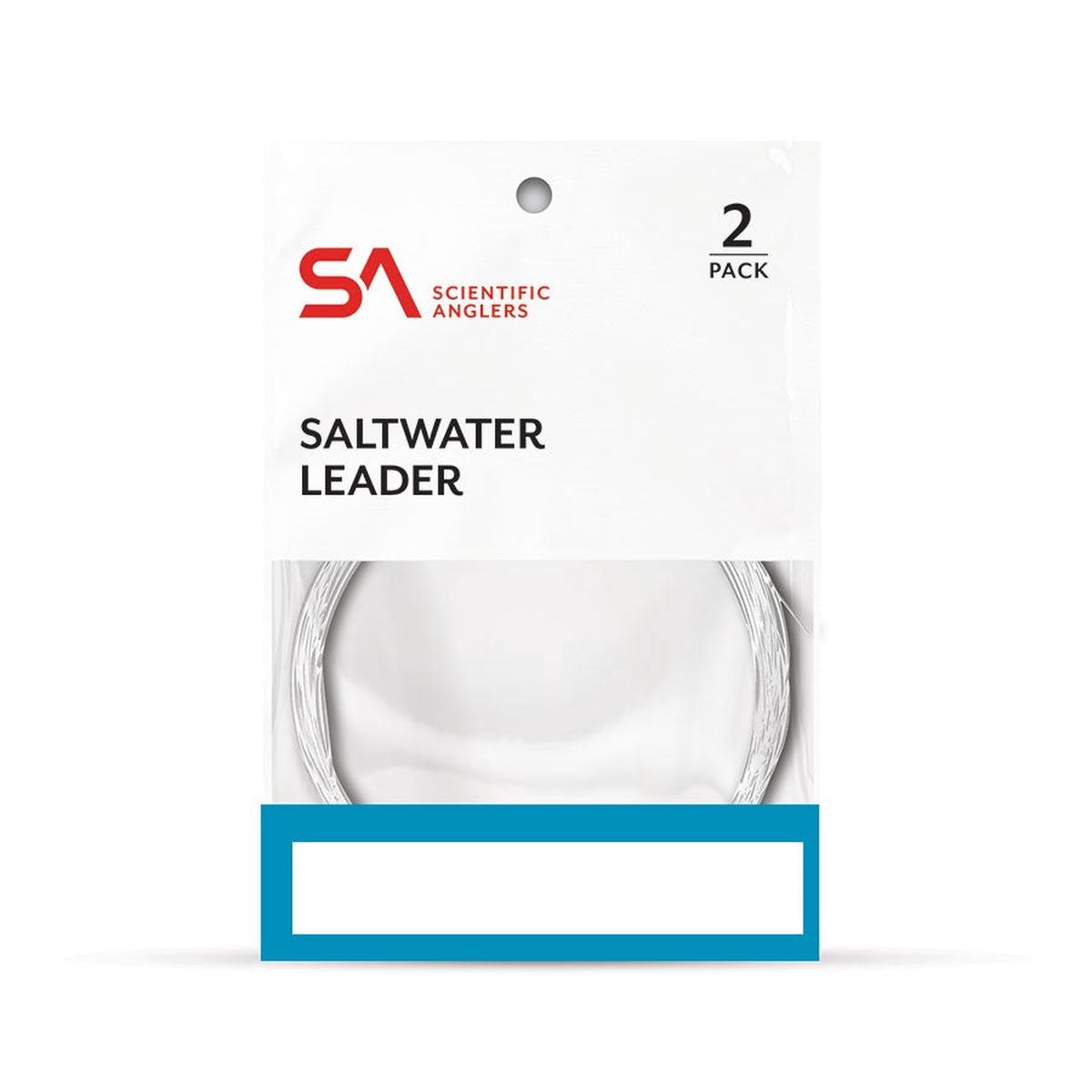 SCIENTIFIC ANGLERS PREMIUM LEADER SALTWATER 2 PACK 9FT