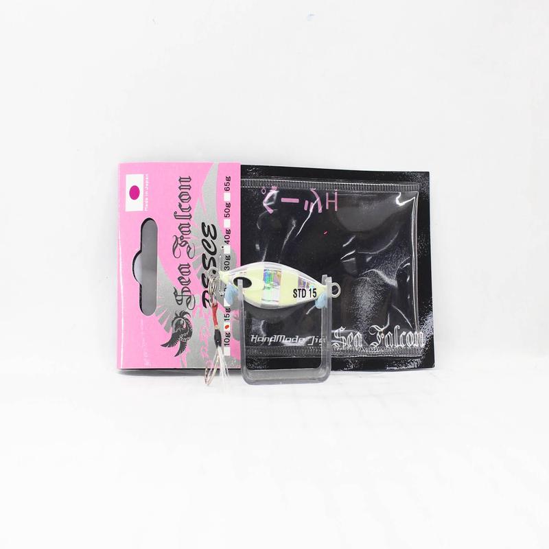 Sea Falcon Metal Jig Pesce 15 grams 04 Silver Zebra (1634)