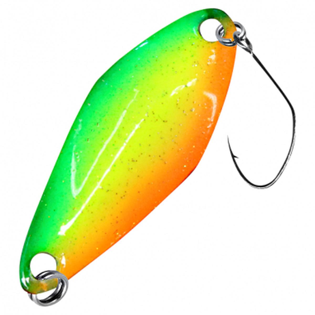 Trout Spoon Tremo (2.3 g, Rainbow/Brown UV)