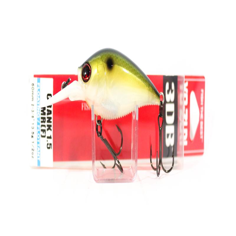 Yo Zuri Duel 3DB 1.5 MR Mid Crank 60 mm Floating Lure R1353-MSH (0508)