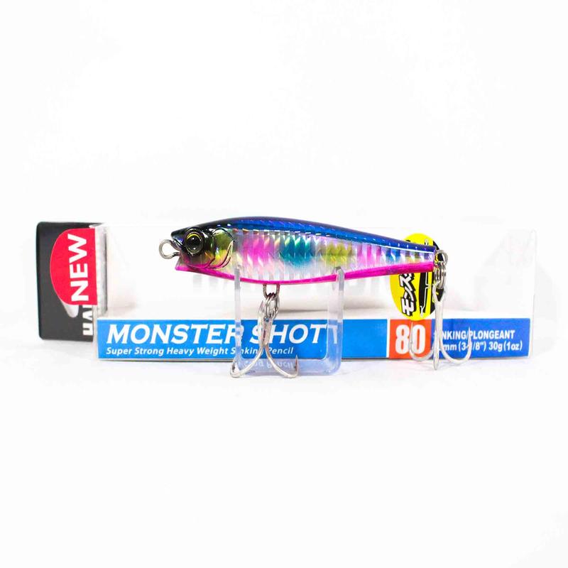 Yo Zuri Duel Hardcore Monster Shot 80 Sinking Lure F1207-HBPC (9396)