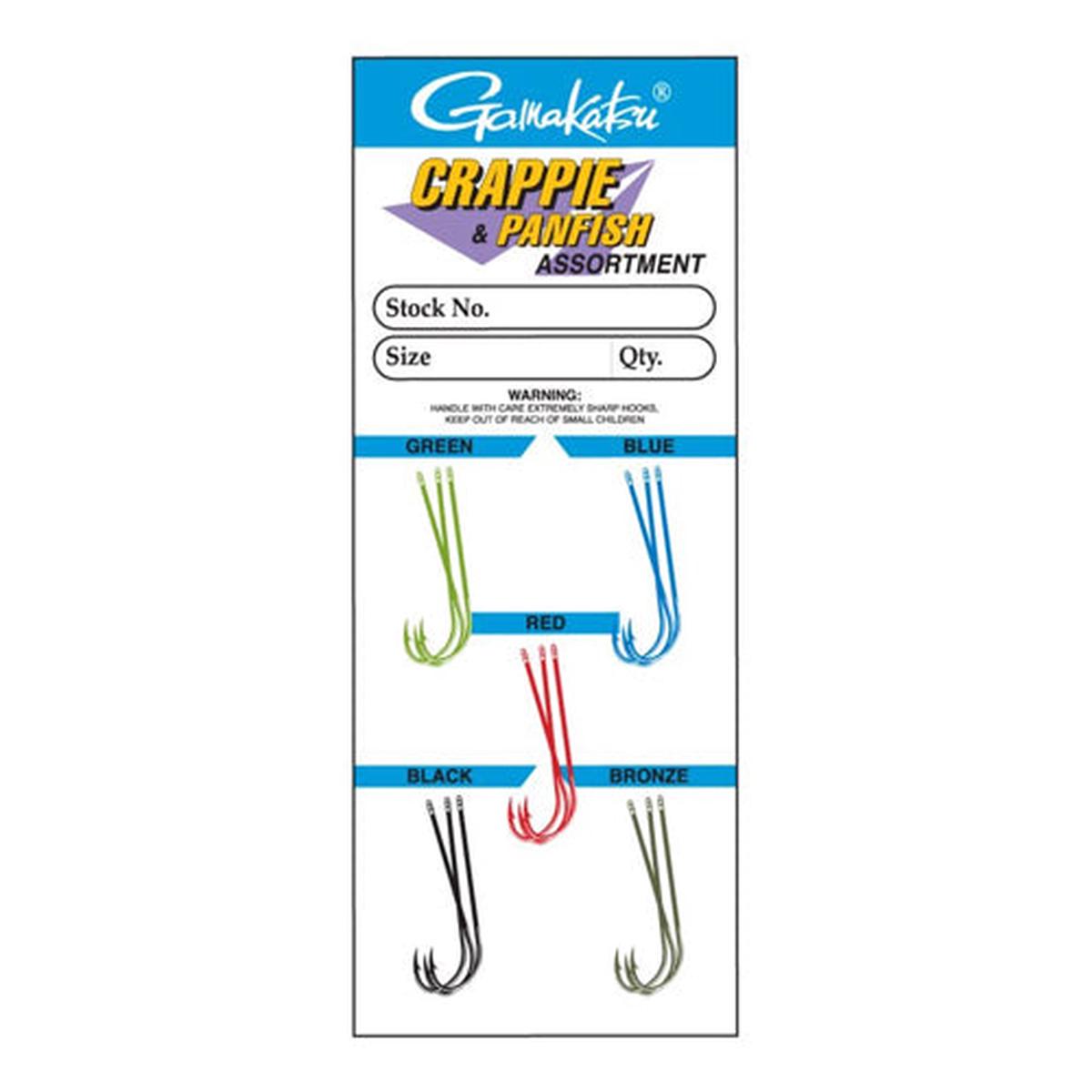 Crappie Asst 15 Hooks P/p