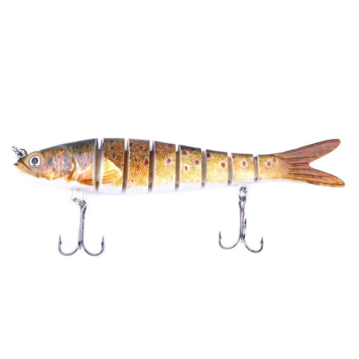Luya Knotty Fish Plastic Bionic Hard Bait Sea Fishing Fake Bait, Colour: JM034-5