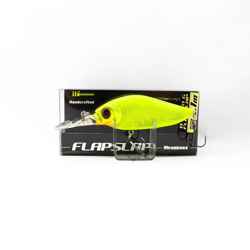 Megabass Flap Slap Diving SP C 77 mm 3/8 oz Floating Lure Chart (3679)