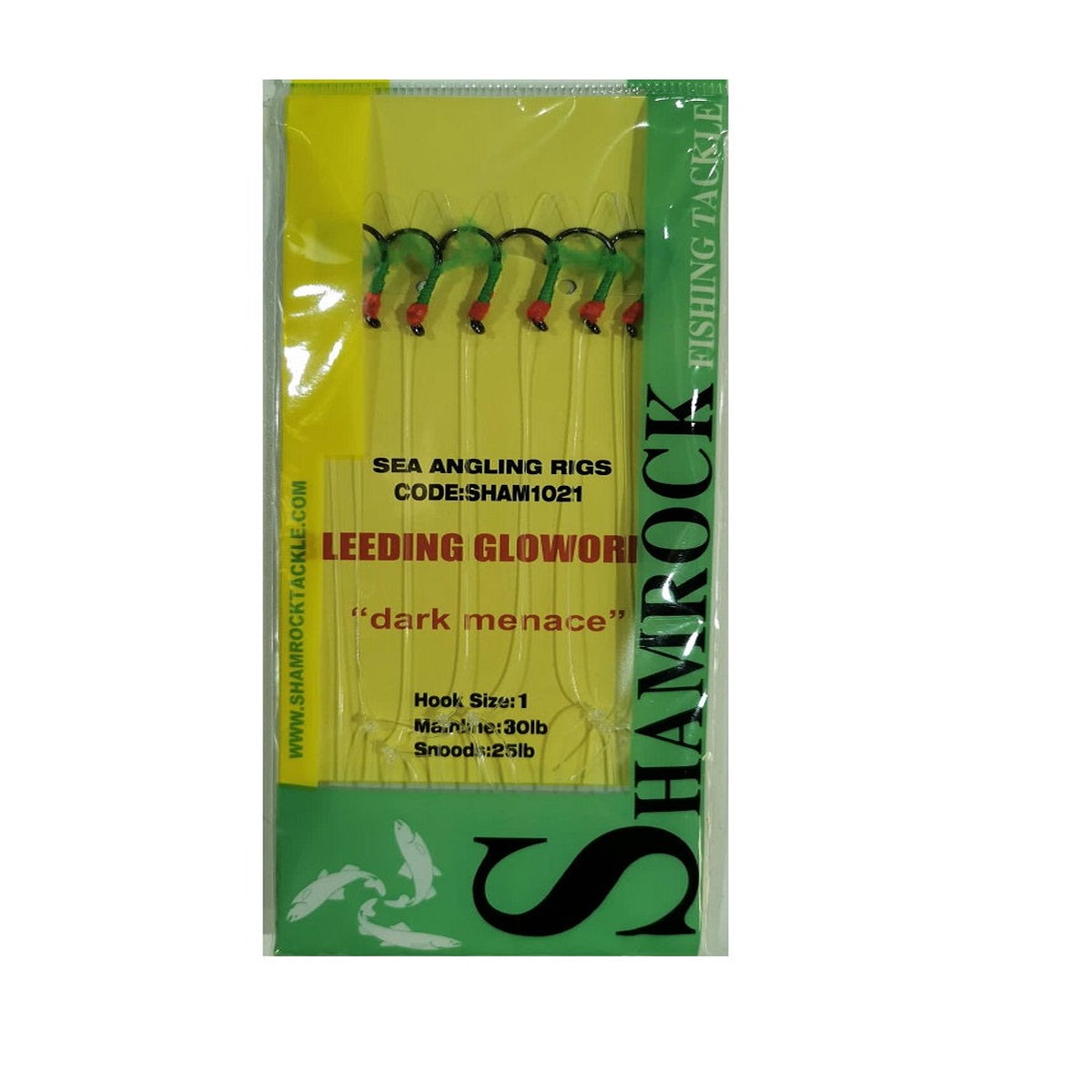 Shamrock Bleeding Gloworms Dark Menace Rig SHAM1021