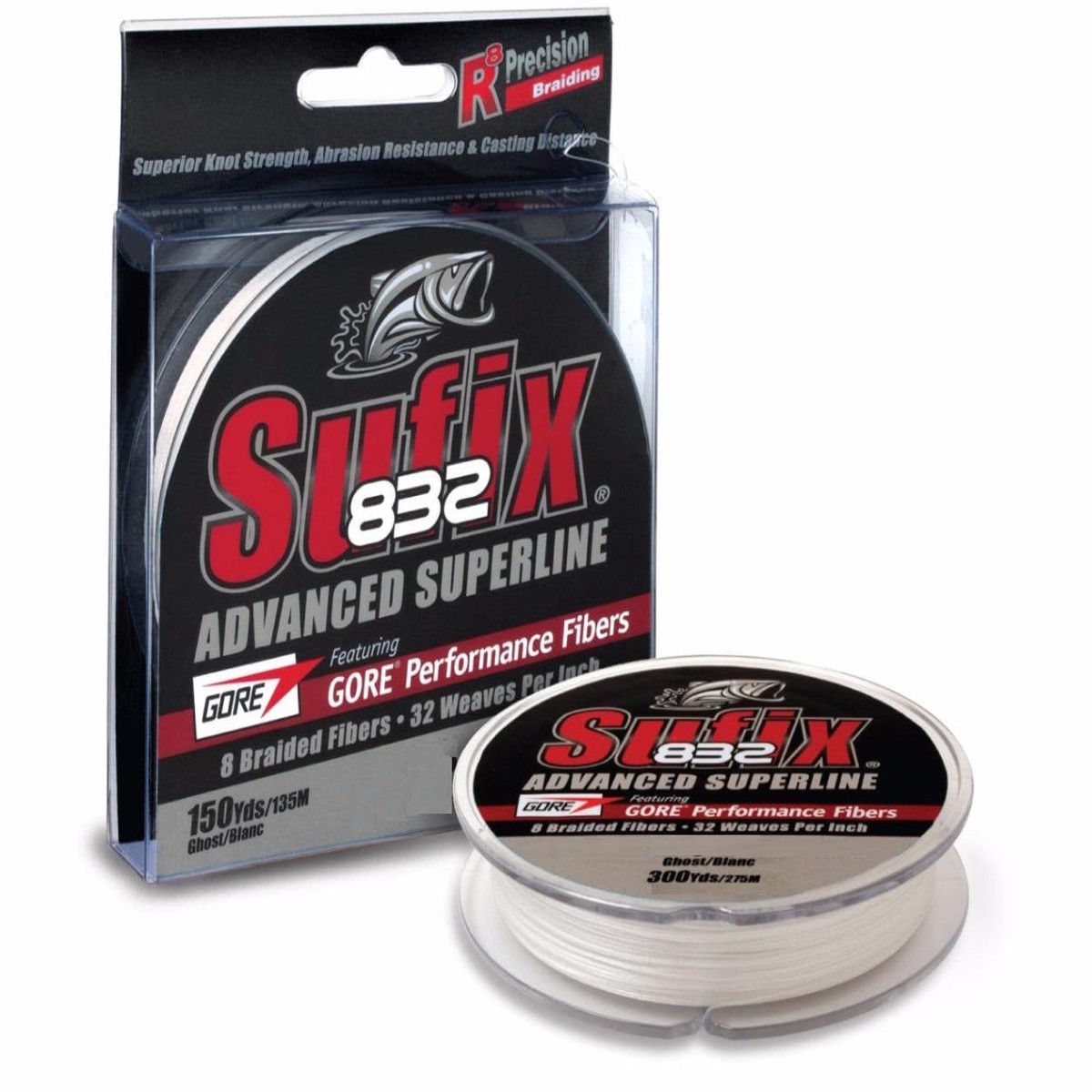 SUFIX 832 BRAID 120M GHOST
