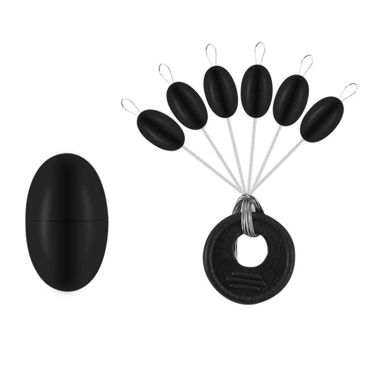 50 PCS/Set Wild Fishing Sports High-Elastic Space Bean Fishing Bait Fish Floating Tools Outdoor Fishing Tackle Accessories, Specification: Middle