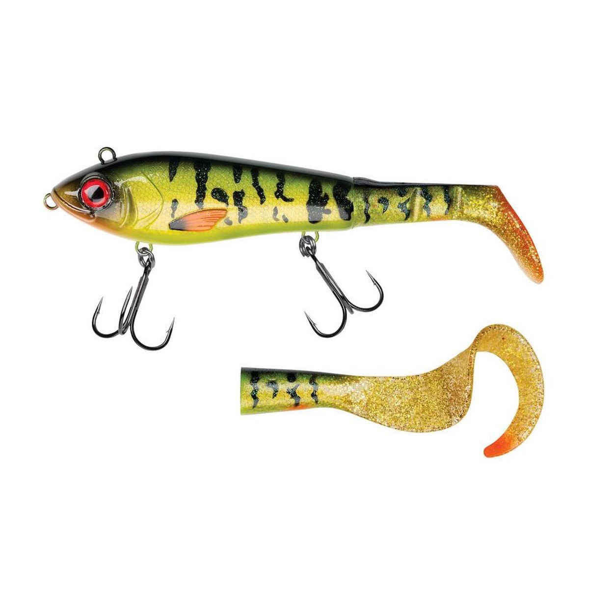 Abu Garcia Svartzonker McHybrid 165mm 74g Fire Bass