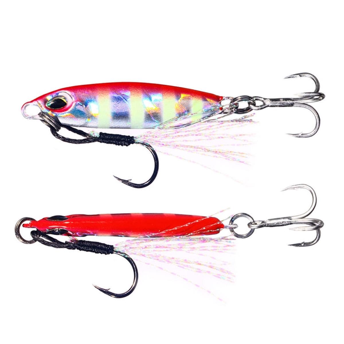 2 PCS HENGJIA Shore Casting Lead Fish Long-distance Casting Sinker Double Hook Lure, Size: 16g