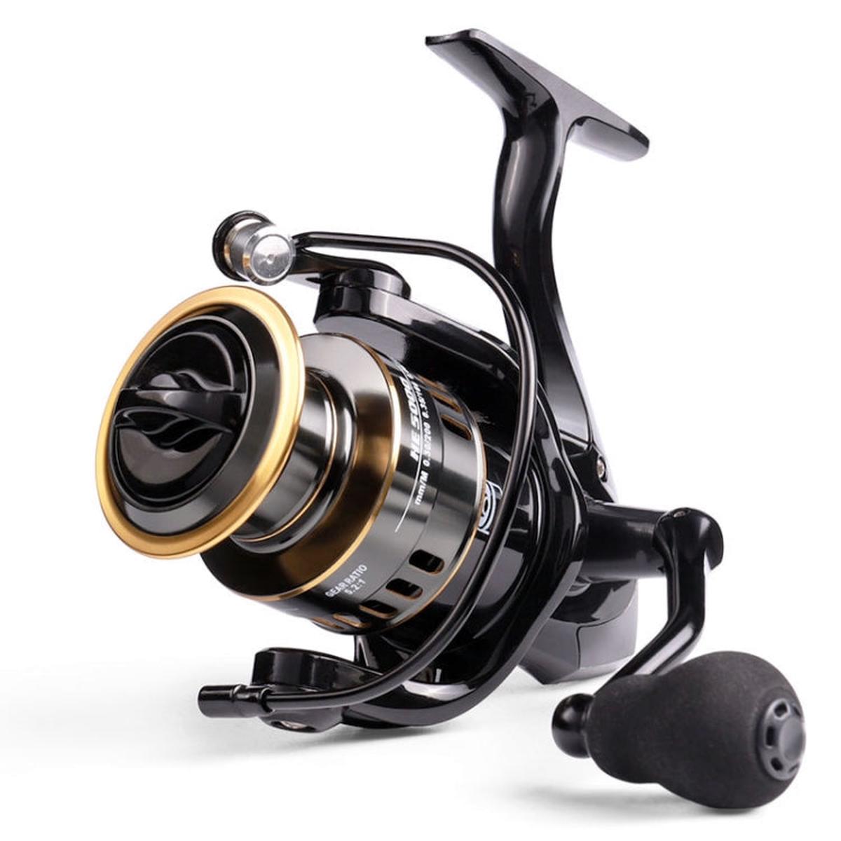 All Metal Rocker Arm Smooth Fishing Reel Spinning Reel, Spec: HE-4000