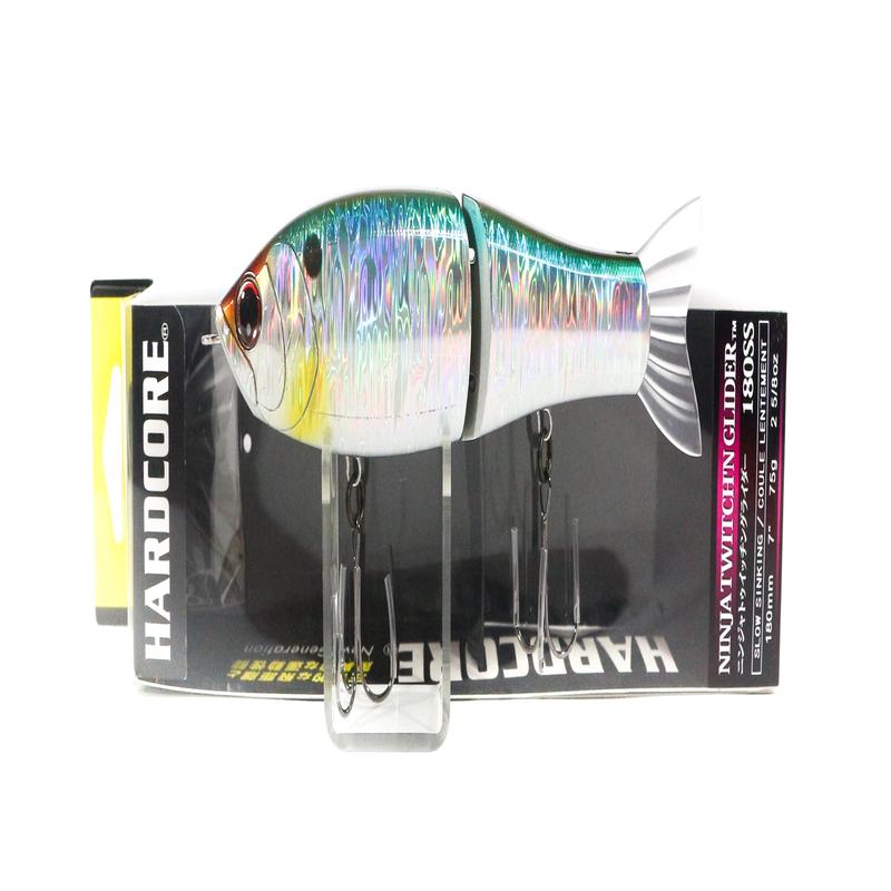 Yo Zuri Duel Ninja Twitch'n Glider 180SS Slow Sinking Lure R1202-HSH (3335)